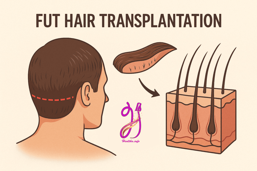 کاشت مو به روش FUT (Follicular Unit Transplantation)
