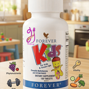 مولتی ویتامین فوراور کیدز (Forever Kids) | مکمل رشد و سلامت کودکان و بزرگسالان | 120 قرص | کد 354L